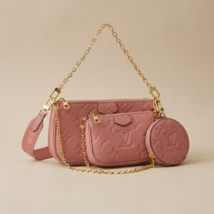 LUIVI PINK MULTI POUCH