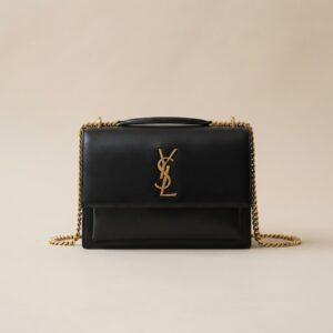 BLACK YSL BAG