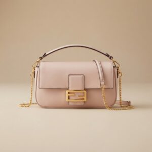 PINK FF BAGUETTE BAG
