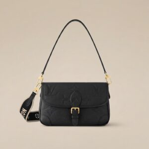 DIANE LV BLACK EMPREINTE BAG