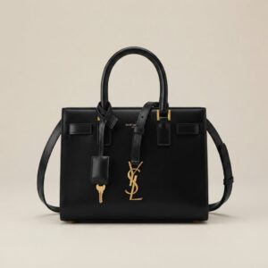 YSL Sac de Jour Nano Black