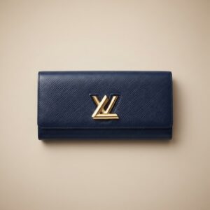LV Twist Wallet Epi Navy