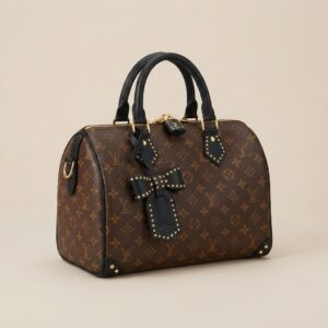 LV Speedy 20 Monogram Studded