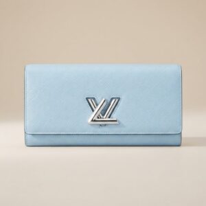 LV Twist Wallet Epi Light Blue
