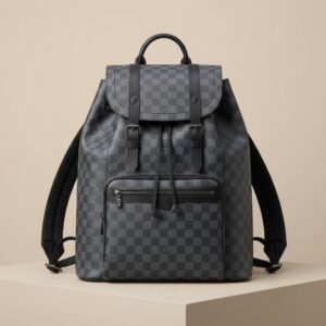 DAMIER GRAY BACKPACK