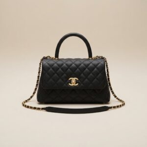 Chanel Coco Handle Black Caviar