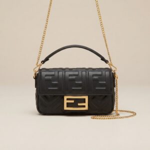 Fendi Baguette Mini Black FF