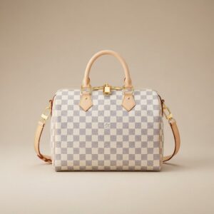 LV Speedy 30 Damier Azur