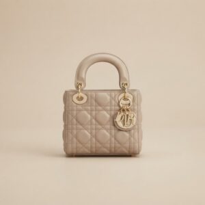 SMALL BEIGE LADY BAG