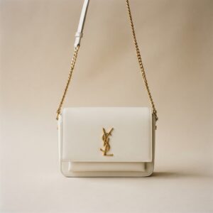 YSL VOLTY WHITE BAG