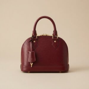 LV BURGUNDY BAG