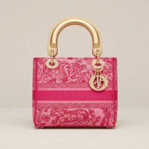 Lady Dior Toile de Jouy Pink Tiger