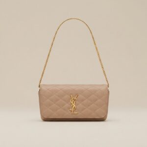 YSL Cassandre Phone Case Beige