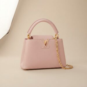 LV Capucines BB Baby Pink