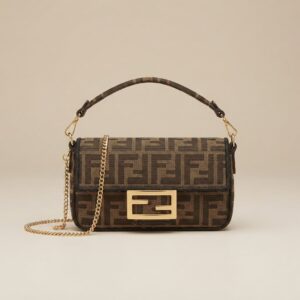 Fendi Baguette Mini Brown FF