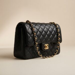 CHANEL CLASSIC FLAP MEDIUM BLACK BAG