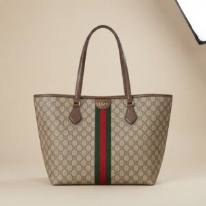 GUCCI OPHIDIA GG MEDIUM TOTE BAG