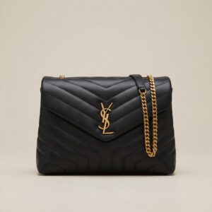 YSL Loulou Medium Black