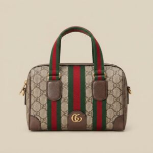 GUCCI OPHIDIA GG BOSTON SMALL BAG