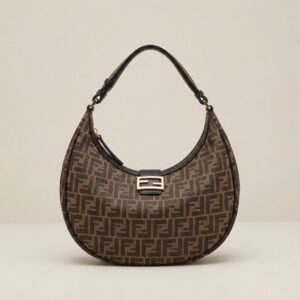 FENDI GRAPHY HALF MOON FF BAG